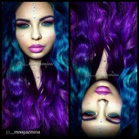 mermaid trendy hair color cool hair color hair colors blue purple