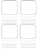 blank  square worksheets teaching resources tpt