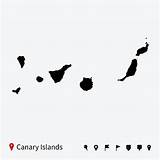 Islas Canarias Similares Vectores sketch template