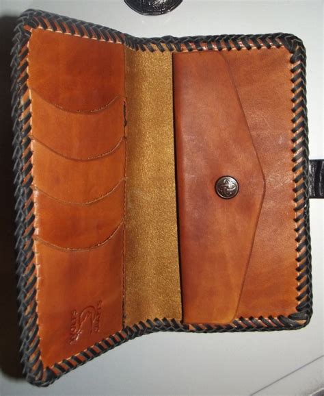 bikers wallet  ladies purse  cheque book wallet   cut