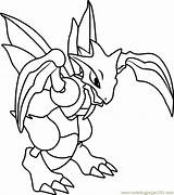 Coloring Scyther Coloringpages101 Pokémon sketch template