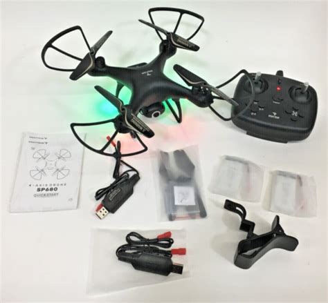 vantop snaptain sp pro  drone  remote control black  ebay