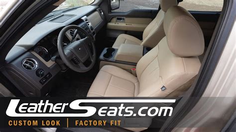 ford   replacement leather seat upholstery kit leatherseatscom youtube