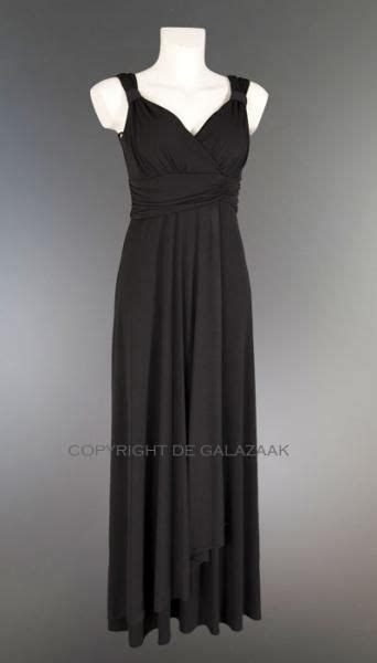 prettig dragende avondjurk door zachte en soepele stof  avondjurk zwarte jurk jurken