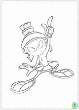 Marvin Coloring Martian Pages Print Dinokids Close Library Clipart Popular sketch template
