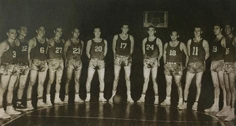 philippine team placed third in 1954 world basketball