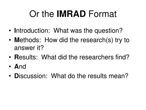 imrad introduction examples imrad introduction examples structured