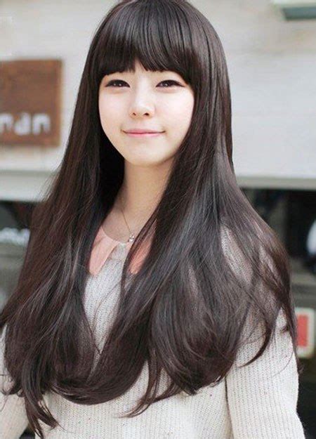 Latest Korean Hairstyles For Long Hair Fashionre