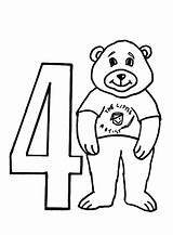 Number Coloring Pages Printable Categories sketch template