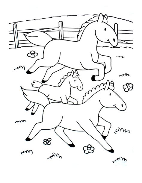 horse drawing  kids
