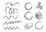 Squiggle Vectorified sketch template