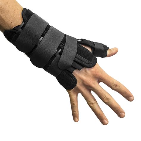 crosstrap thumb wrist brace   left hand splint stabilizer  adjustable strap