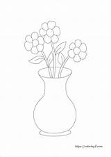 Vase Coloring1 sketch template