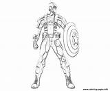 Captain America Coloring Pages Marvel Capcom Printable Vs Superhero Character Print Fujiwara Yumiko Popular sketch template
