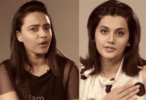Swara Bhaskar And Tapsee Pannu Talk All About The Cleavage In This Hard