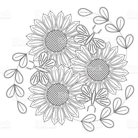 sunflowers drawing  getdrawings