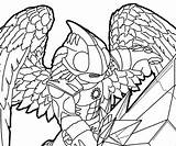 Knight Skylanders Pages Light Coloring sketch template