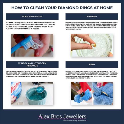 clean  diamond rings  home  expert