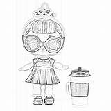 Lol Surprise Coloring Pages Dolls Holiday Little Filminspector Carry Case Around Girls sketch template