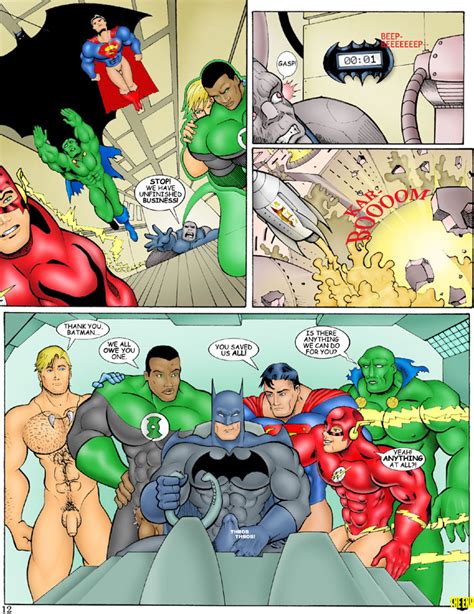 Justice League Gay Porn Comic 13 Every Sperm Is Sacred
