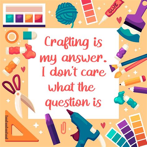 crafting   answer art  craft materials crafts craft