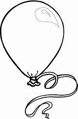 Balloons Colouring Sheets Coloring Clipart Pages Children sketch template