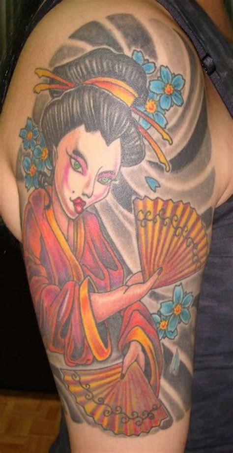 Tattoo Pictures Asian Geishas