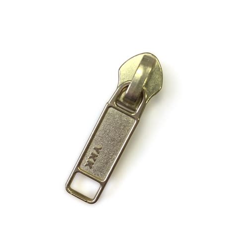 ykk  nylon coil zipper long tab slider zipper pull gilt  pack