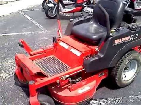 snapper pro sx  turn  deck commercial riding mower frankfort ky youtube