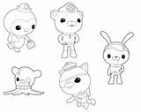 Coloring Octonauts Pages Printable Peso Les Tweak Characters Kwazii Print Barnacles Clipart Octonaut Capitaine Professeur Drawing Gup Orca Sheets Book sketch template