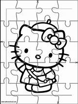 Puzzles Kitty Hello Printable Puzzle Jigsaw Cut Coloring Kids Pages Activities Games Websincloud Color Choose Board Paper Grade Cute Drawing sketch template