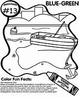 Coloring Pages Green Crayola sketch template