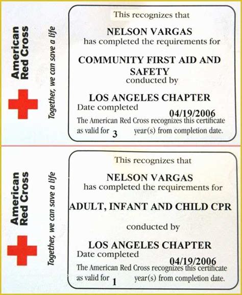 fake printable cpr certification card