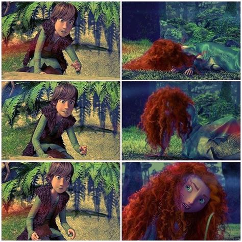 hiccup and merida the big four photo 33359270 fanpop