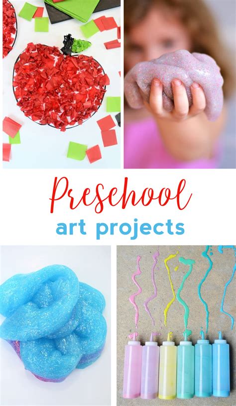 preschool art projects easy craft ideas  kids  crafty