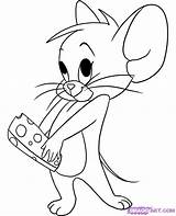 Tom Jerry Cartoon Clipart Coloring Library Pages Cartoons Make sketch template