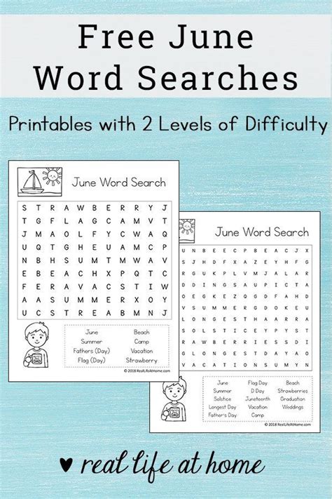 juneteenth printable activities printable word searches