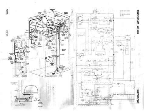 ge refrigerator wiring diagram wiring diagram