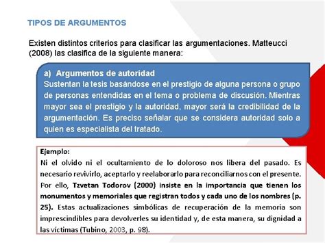 Argumentacion Y Tipos De Argumentacion Qu Es La