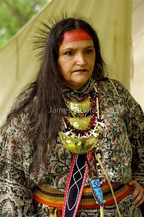 beautiful native american indian woman by james formo