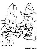 maxandruby eastereggs coloring page
