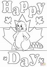 Canada Coloring Happy Pages Printable Categories sketch template
