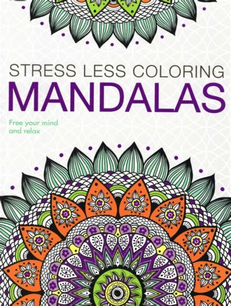 stress  coloring mandalas coloring book buy   books