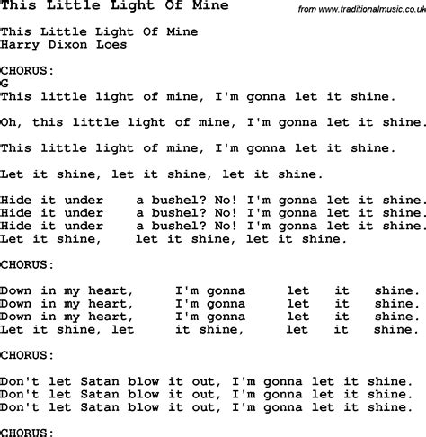 traditional song   light    chords tabs  lyrics