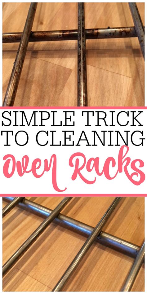 simple trick  cleaning oven racks frugally blonde