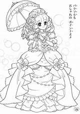 Coloring Chibi Magique Jaksuka Getcolorings Shojo sketch template