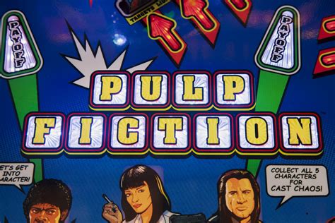 pulp fiction special edition pinball machine fun