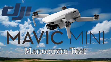 mavic mini flight maneuver test youtube