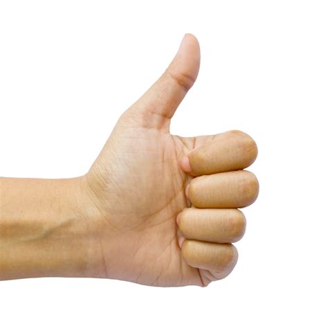 gesturing hand good  png