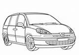 Coloring Peugeot Pages Minivan Altima Hybrid Nissan Supercoloring Main Vans Skip Categories sketch template